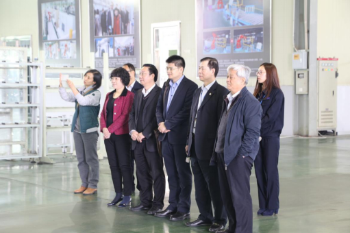 Greatoo Intelligent Manufacturing Pushing Chinese Manufacturing-The group of project of Chinese Engineering Institute’s “Researching Strategies for Making Powerful Nation” Inspecting Greatoo Intellig