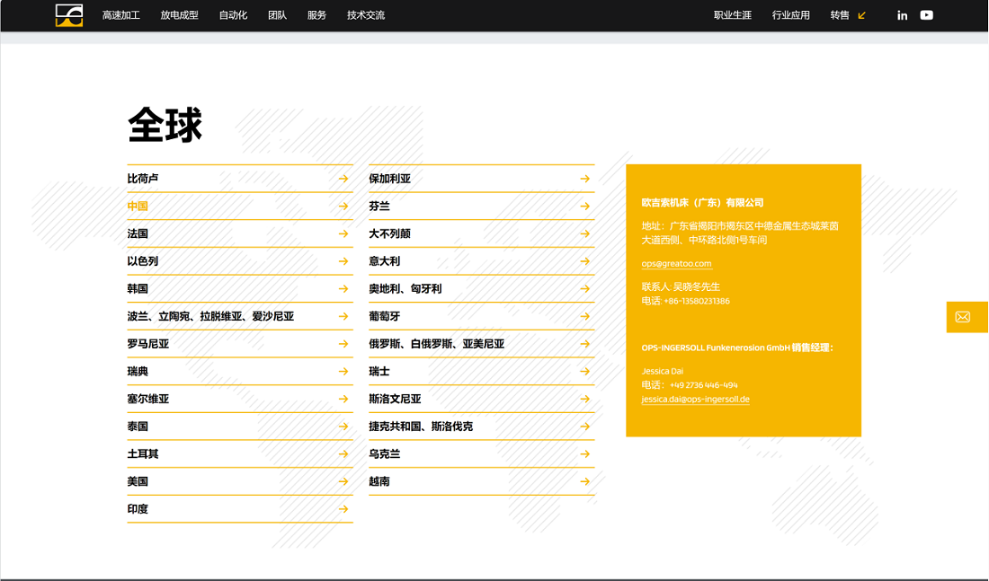 注册创建全资子公司“欧吉索机床(广东)有限公司”全力开展OPS机床项目